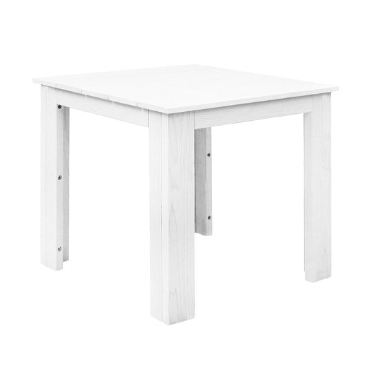 Image of gardeon coffee side table wooden desk outdoor furniture camping garden white  available at The Epic Shop