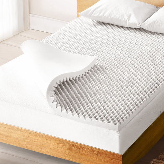 Image of giselle bedding memory foam mattress topper egg crate 5cm king single  available at The Epic Shop