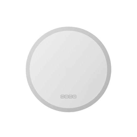 Image of embellir bluetooth led wall mirror with light 50cm bathroom decor round mirrors  available at The Epic Shop
