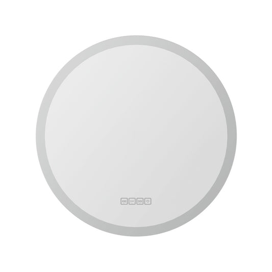 Image of embellir bluetooth led wall mirror with light 60cm bathroom decor round mirrors  available at The Epic Shop
