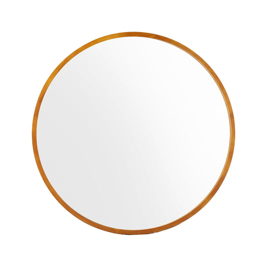 Image of embellir wall mirror wooden makeup 80cm  ideal for luxury casual home interiors