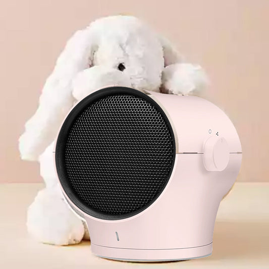 Image of kawa smart pink edition ptc ceramic heater oscillating home office desk personal 1000w  versatile for both home and professional use