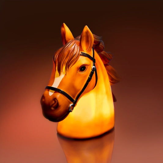 Image of horse table lamp  available at The Epic Shop