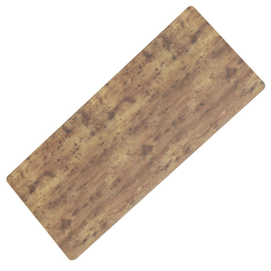 Image of fortia 120 x 60cm desktop for height adjustable electric standing desk, oak style  suitable for aged care, corporate offices, and commercial settings