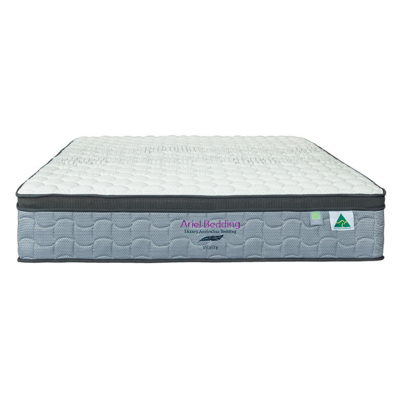 Image of ariel vitality mattress - 5 zoned pocket spring mattress - medium/firm - double available at The Epic Shop