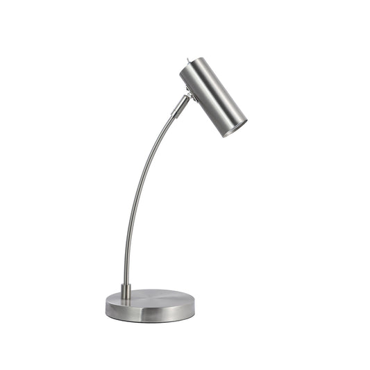 Image of sarla table lamp - satin chrome  available at The Epic Shop