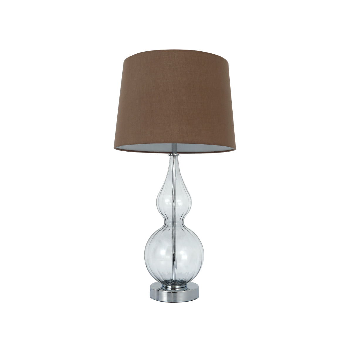 Image of evaine table lamp - grey ideal for luxury casual home interiors