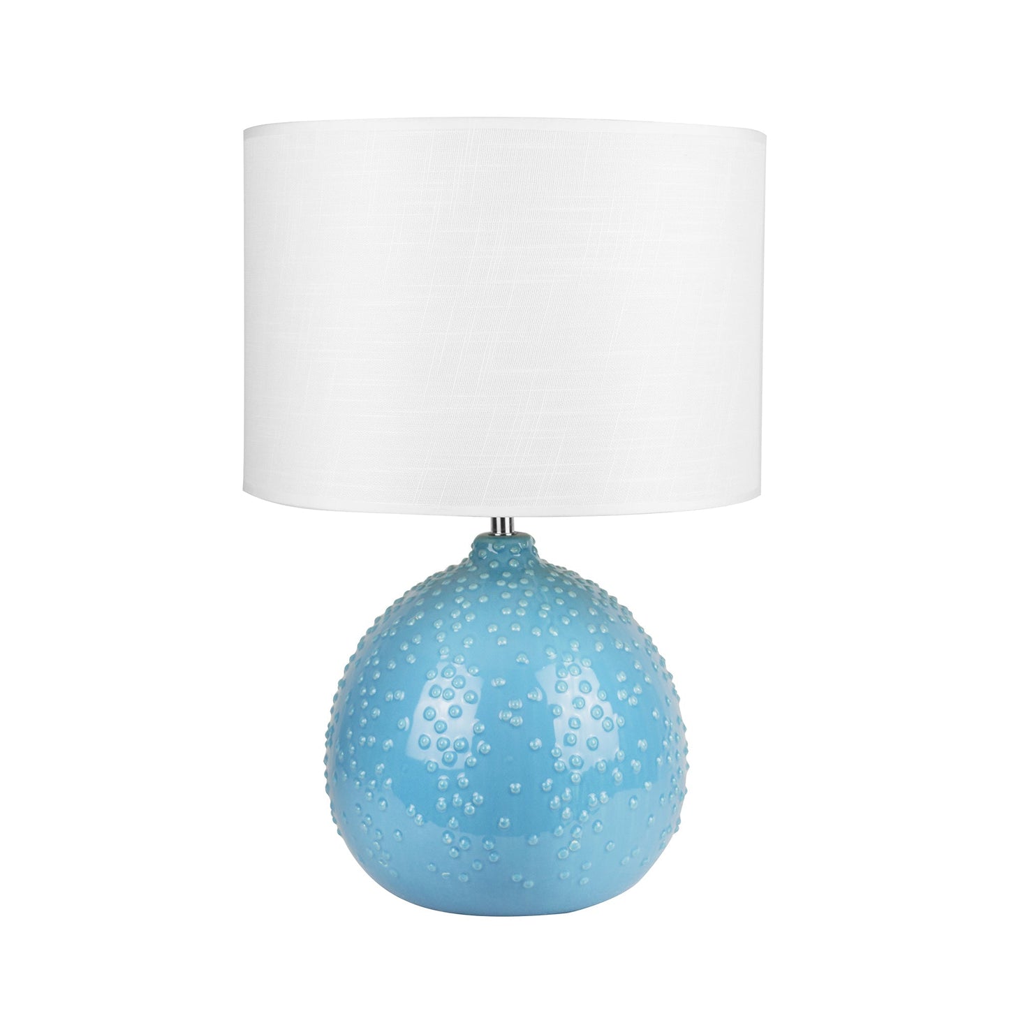 Image of boden ceramic table lamp - blue ideal for luxury casual home interiors