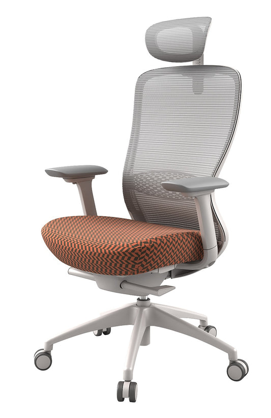 Image of ufou vx ergonomic office chair mesh work computer gaming designer - lion  suitable for aged care, corporate offices, and commercial settings