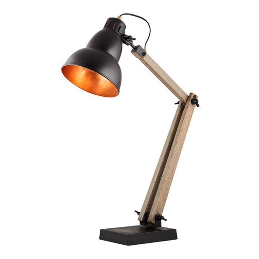 Image of faroe scandi modern natural wooden table lamp rustic retro designer light  available at The Epic Shop