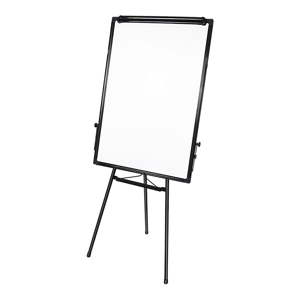 Image of 60 x 90cm magnetic writing whiteboard dry erase w/ height adjustable tripod stand suitable for aged care, corporate offices, and commercial settings