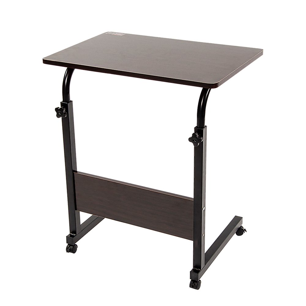 Image of mobile laptop desk bed stand computer table adjustable notebook bedside table suitable for aged care, corporate offices, and commercial settings