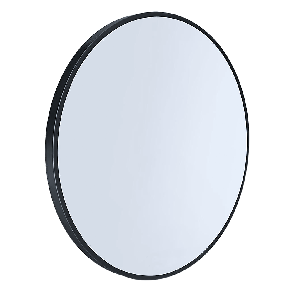 Image of 70cm round wall mirror bathroom makeup mirror by della francesca versatile for both home and professional use