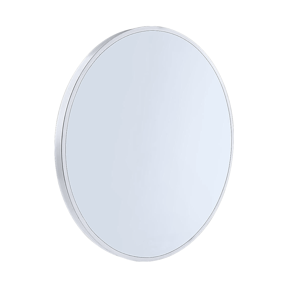Image of 90cm round wall mirror bathroom makeup mirror by della francesca versatile for both home and professional use