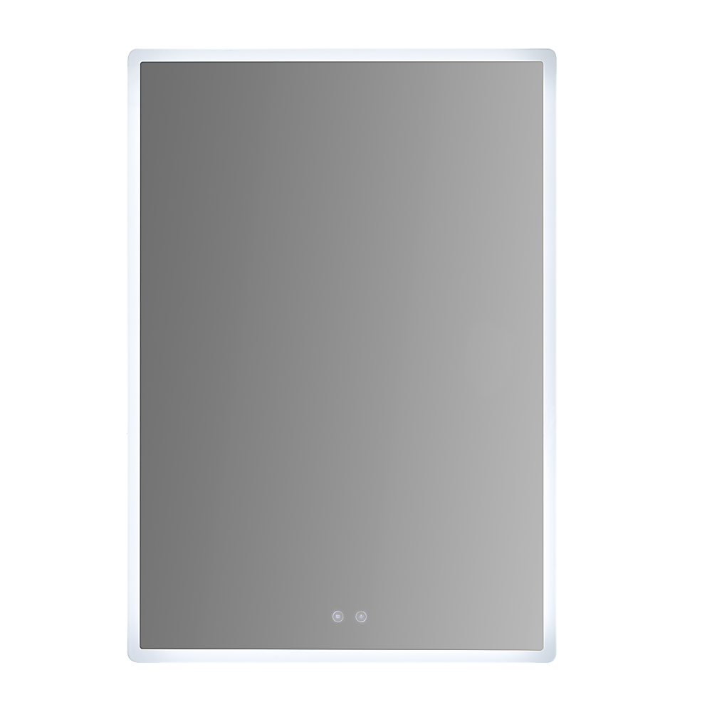 Image of smart mirror bathroom vanity led lighted wall mirror 800x600mm ideal for luxury casual home interiors