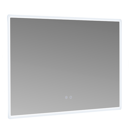 Image of smart mirror bathroom vanity led lighted wall mirror 1000x700mm  ideal for luxury casual home interiors