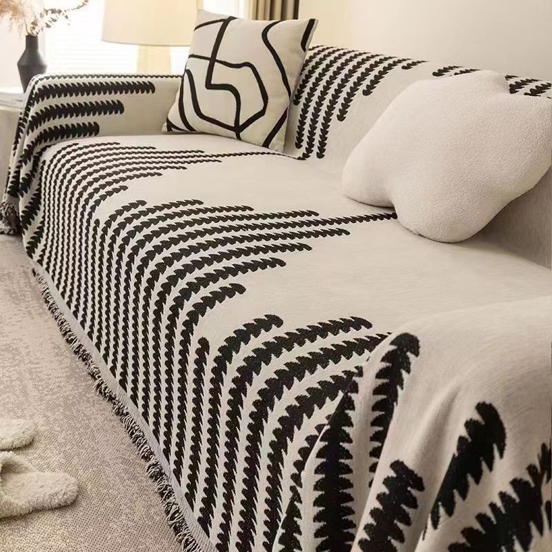 Image of one piece sofa throw blanket 180*460cm ideal for luxury casual home interiors