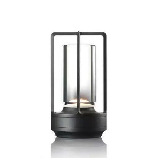 Image of cross-shaped led table lamp - black touch button with usb charging available at The Epic Shop