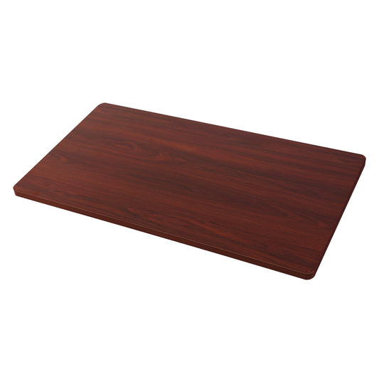 Image of artiss standing desk top walnut 120cm  suitable for aged care, corporate offices, and commercial settings