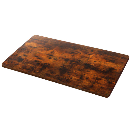 Image of artiss standing desk top rustic brown 140cm  suitable for aged care, corporate offices, and commercial settings