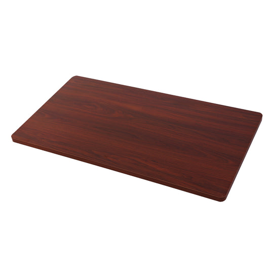 Image of artiss standing desk top walnut 140cm  suitable for aged care, corporate offices, and commercial settings