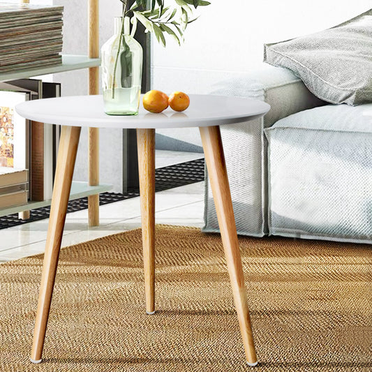 Image of artiss coffee table round 50cm callix  ideal for luxury casual home interiors