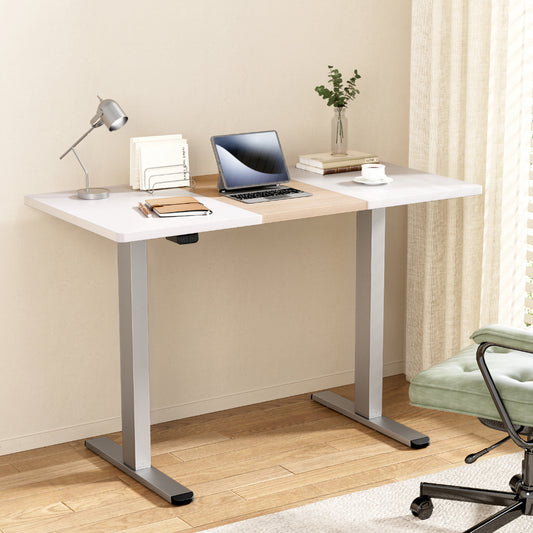 Image of artiss standing desk electric sit stand desks 120cm  suitable for aged care, corporate offices, and commercial settings