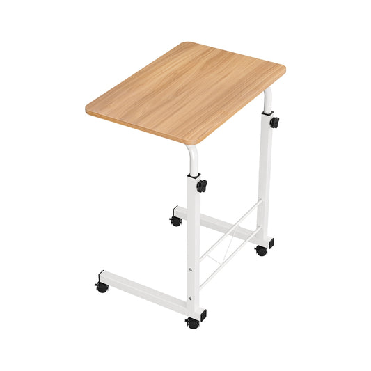 Image of artiss laptop desk table adjustable 60cm light wood  suitable for aged care, corporate offices, and commercial settings