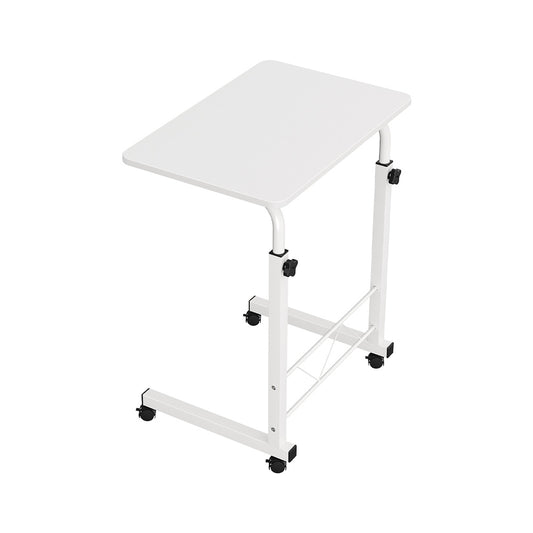 Image of artiss laptop desk table adjustable 60cm white  suitable for aged care, corporate offices, and commercial settings