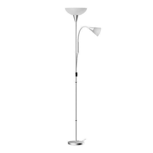 Image of artiss floor lamp mother and child modern home living room office reading silver  versatile for both home and professional use