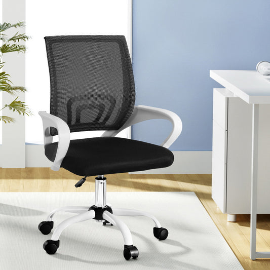 Image of artiss office chair mesh computer gaming desk chairs work study mid back  versatile for both home and professional use