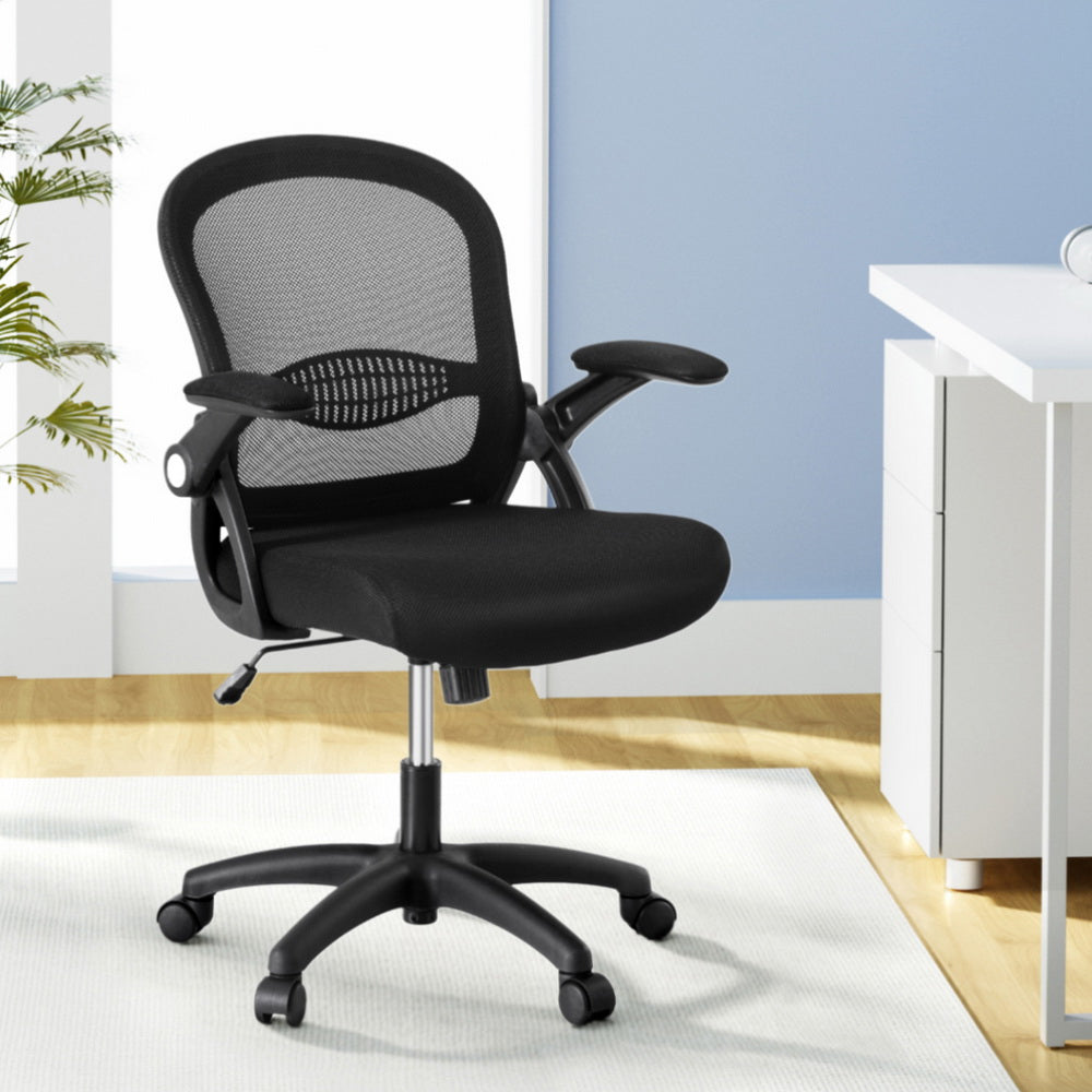 Image of artiss mesh office chair computer gaming desk chairs work study mid back  versatile for both home and professional use
