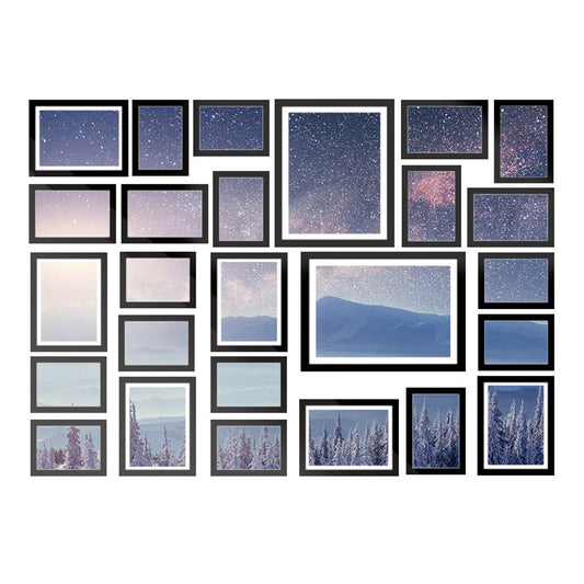 Image of artiss photo frames art holder 26pcs 8x10" 5x7" 4x6" 3.5x5" black  available at The Epic Shop