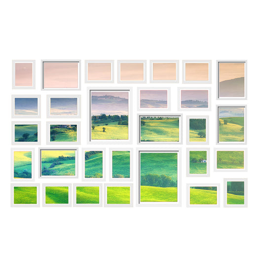 Image of artiss photo frames art holder 30pcs 8x10" 5x7" 4x6" 3.5x5" white  available at The Epic Shop