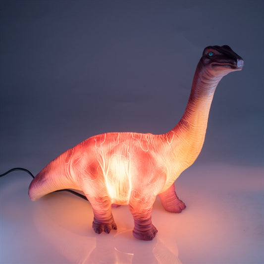 Image of brachiosaurus table lamp  available at The Epic Shop
