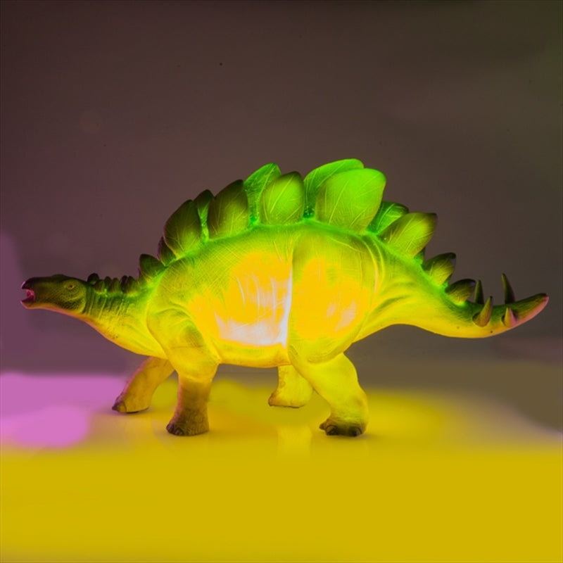Image of stegosaurus table lamp  available at The Epic Shop