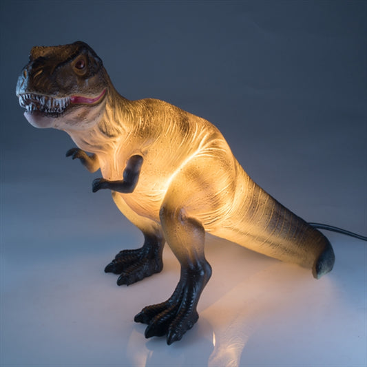 Image of t-rex table lamp  available at The Epic Shop