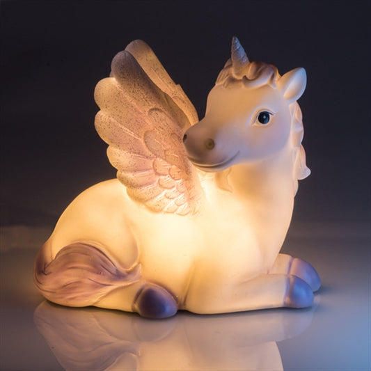 Image of unicorn table lamp  ideal for luxury casual home interiors