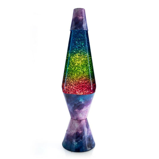Image of galaxy diamond glitter lava lamp  available at The Epic Shop