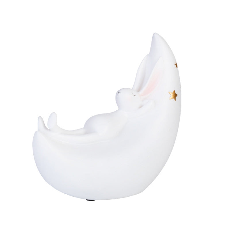 Image of moon bunny table lamp  available at The Epic Shop