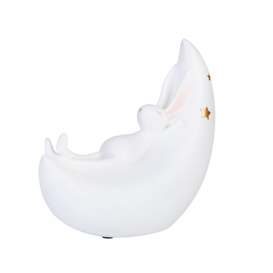 Image of moon bunny table lamp  available at The Epic Shop