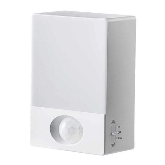 Image of motion activated led light - square portable hanging battery night sensor lamp  ideal for luxury casual home interiors