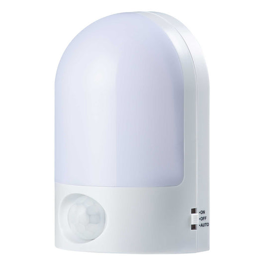 Image of motion activated led light - round portable hanging battery night sensor lamp  ideal for luxury casual home interiors
