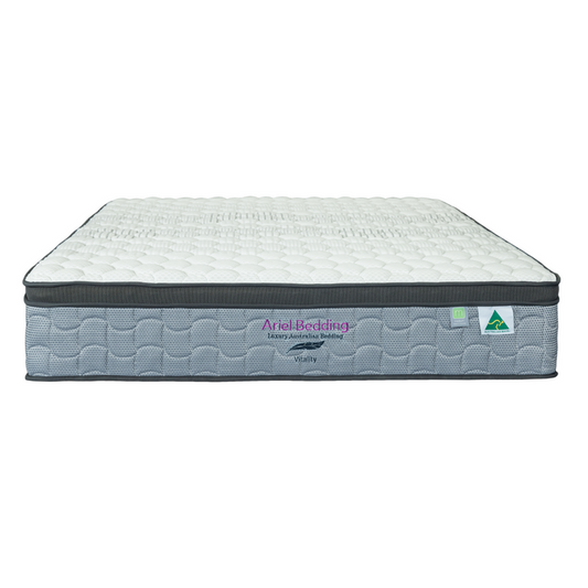Image of ariel vitality mattress - 5 zoned pocket spring mattress - medium/firm - king  available at The Epic Shop