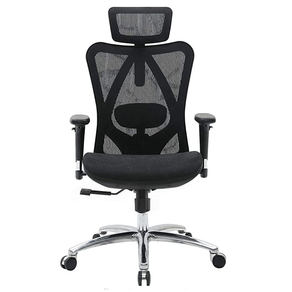 Image of sihoo m57 ergonomic office chair, computer chair desk chair high back chair breathable,3d armrest and lumbar support black without foodrest  versatile for both home and professional use