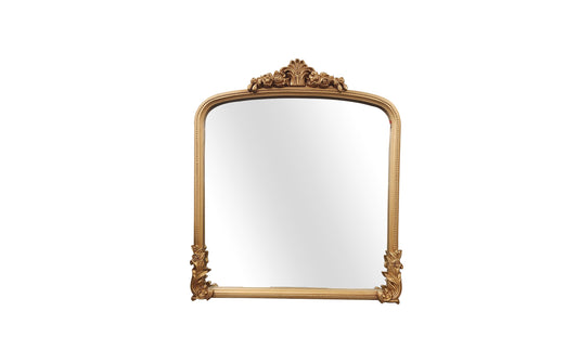 Image of catherine lux  gold mirror - 98cm x 108cm  ideal for luxury casual home interiors