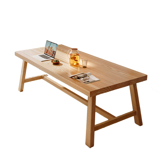 Image of 1.4m solid wood dining table square dining table dining table kitchen furniture  ideal for luxury casual home interiors