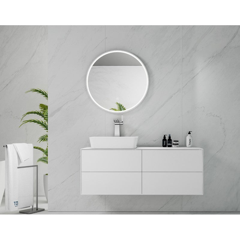 Image of marmo round led bathroom wall mirror  available at The Epic Shop