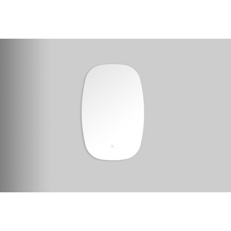 Image of q-line oval led bathroom wall mirror  available at The Epic Shop