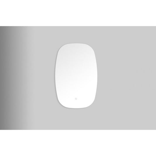 Image of q-line oval led bathroom wall mirror  available at The Epic Shop
